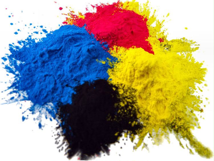 JS Premium toner powder bottles
